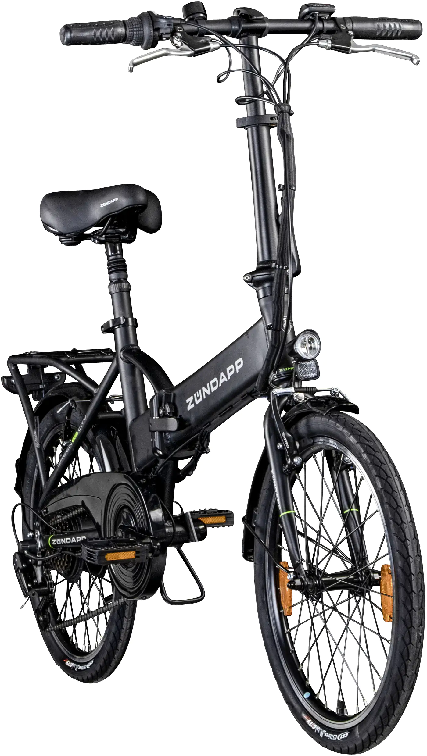 Zündapp E-Bike Faltrad Green 1.0 Unisex 20 Zoll 6-Gang 270 Wh schwarz