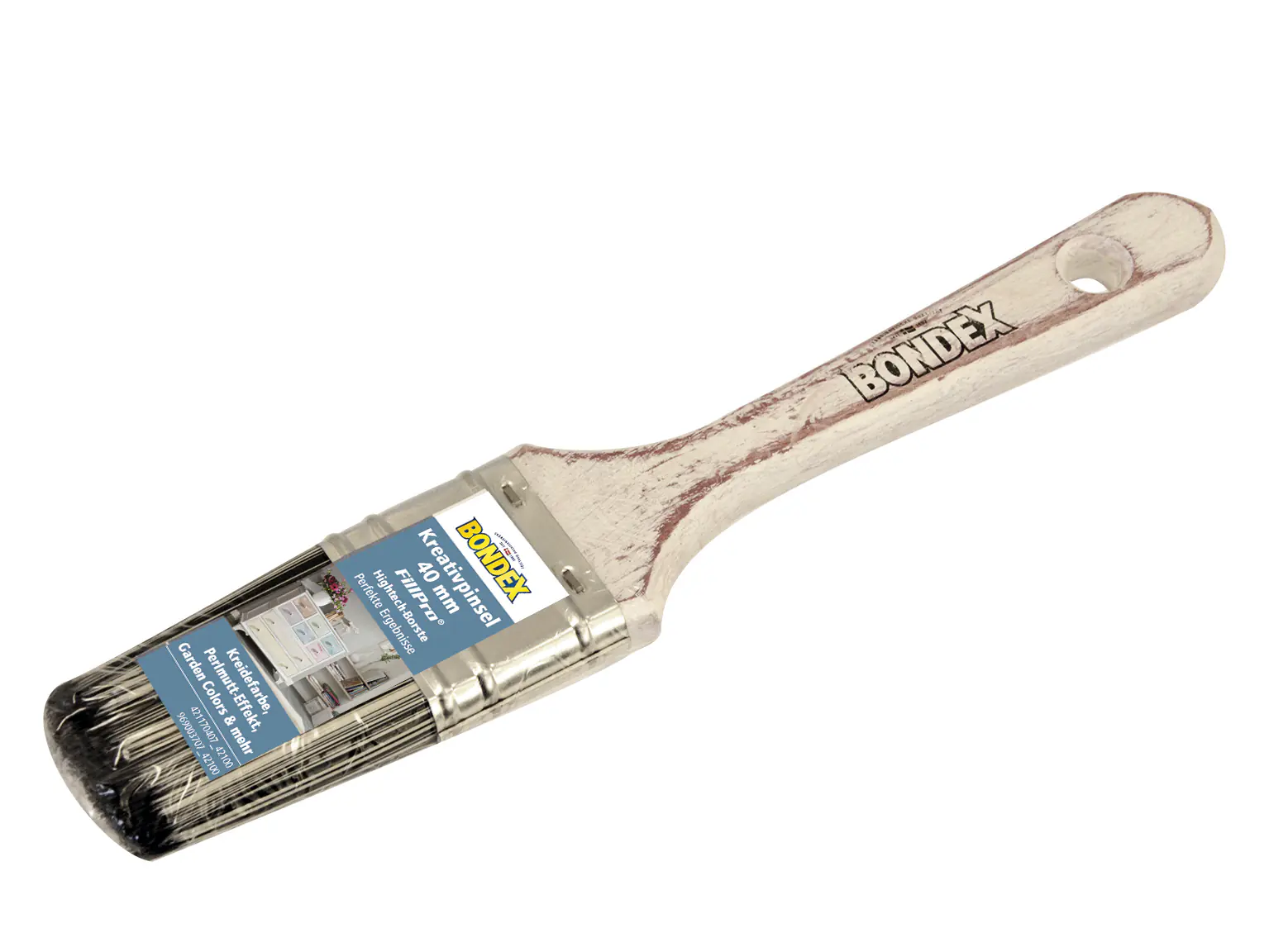 Bondex Kreativpinsel FillPro 40 mm weiß