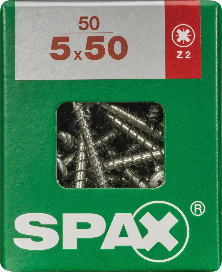 Spax Universalschrauben 5.0 x 50 mm TX 20 - 50 Stk.