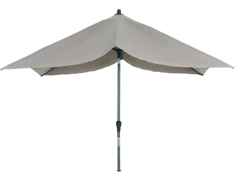 Siena Garden Mittelstockschirm Avio taupe 300 x 200 cm