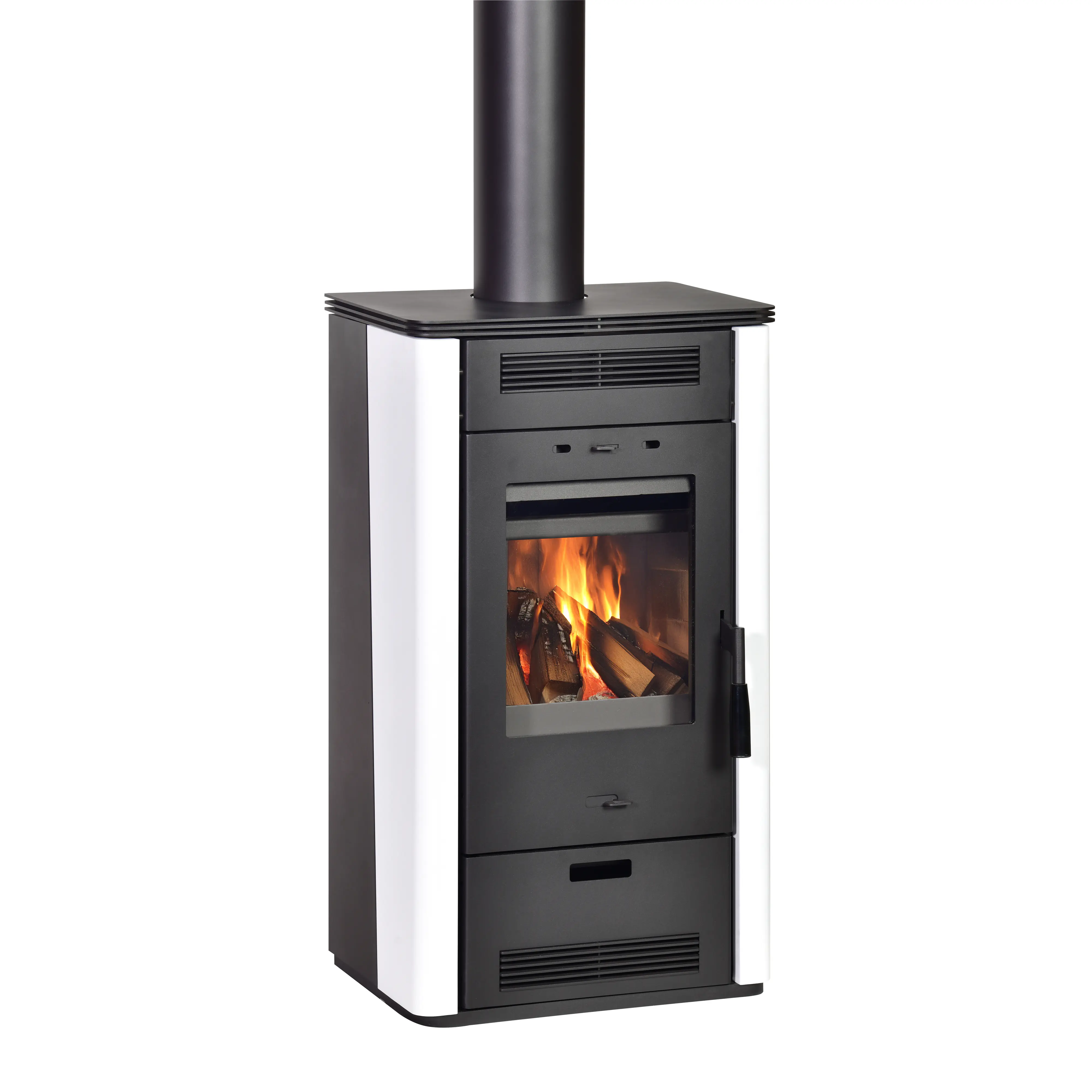 FireFix Kaminofen Etna 2.0 Stahl schwarz 5,8 kW