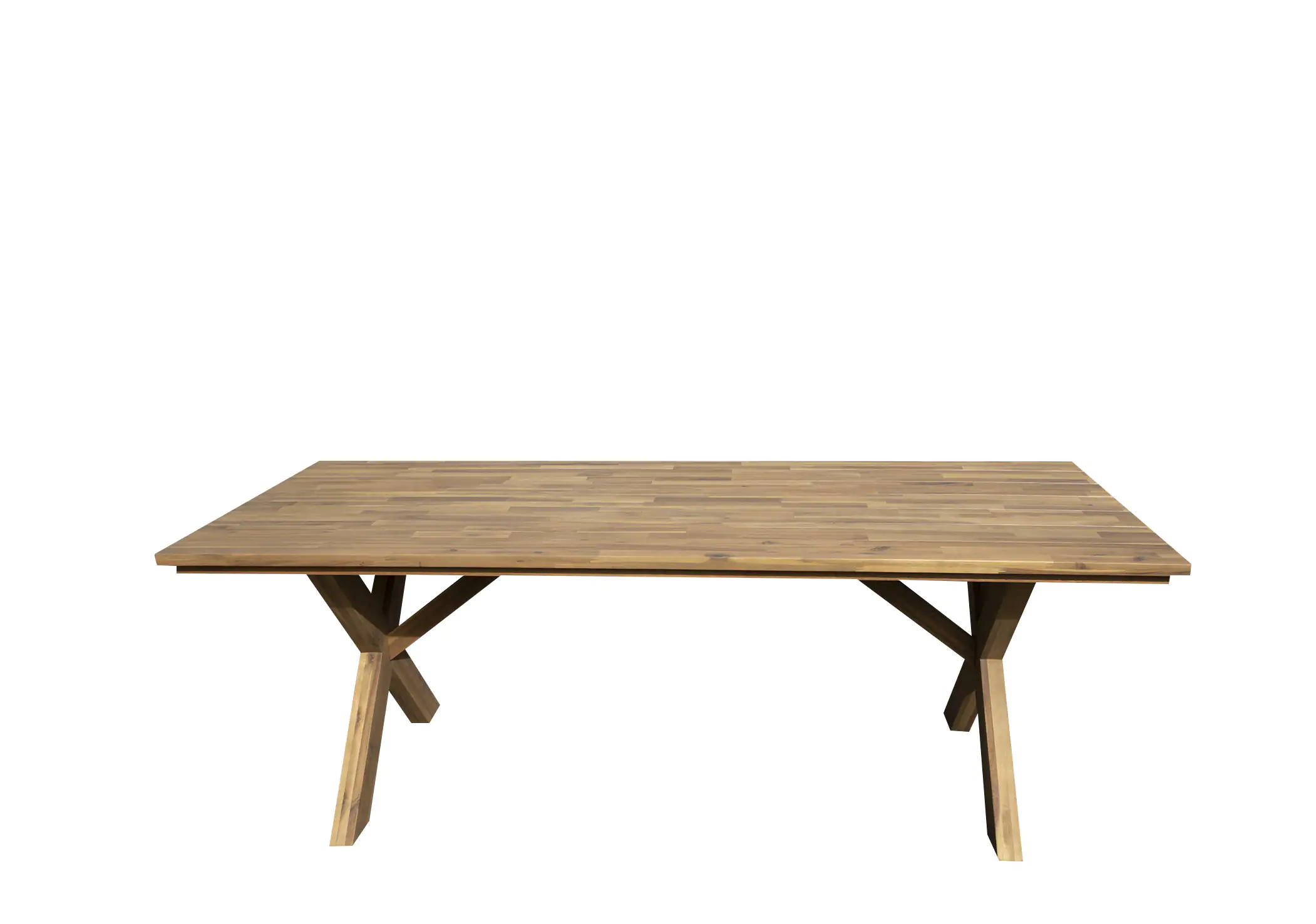 Primaster Gartentisch Manila Holz 220 x 90 x 75 cm