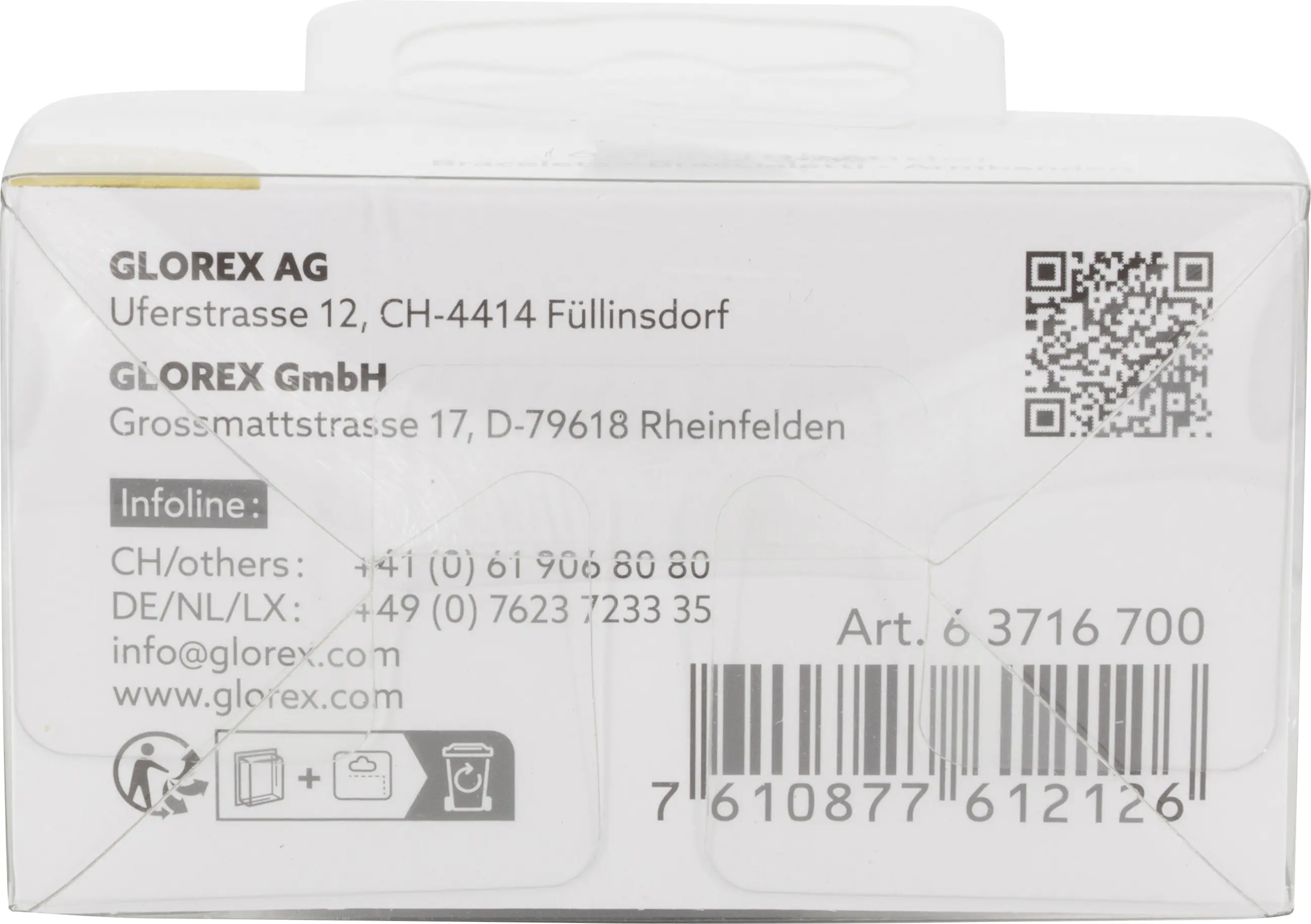 Glorex Armband-Set für 6-9 Armbänder DIY schwarz