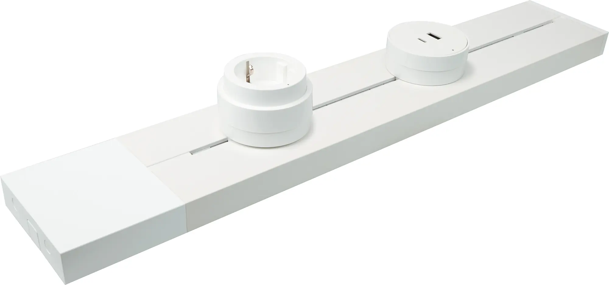Schwaiger Modulare Stromleiste 50 cm max. 3680W weiß
