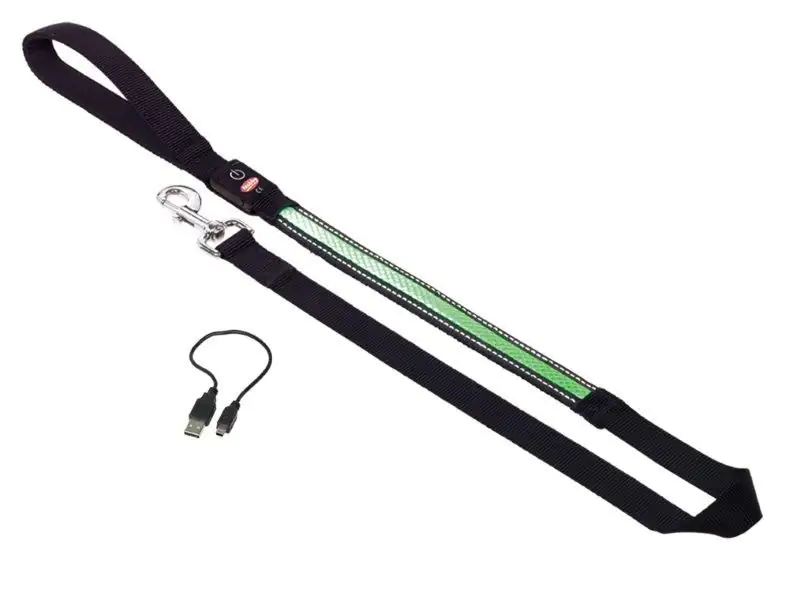 Nobby Leine Flash Mesh grün L 120 cm x B 25 mm