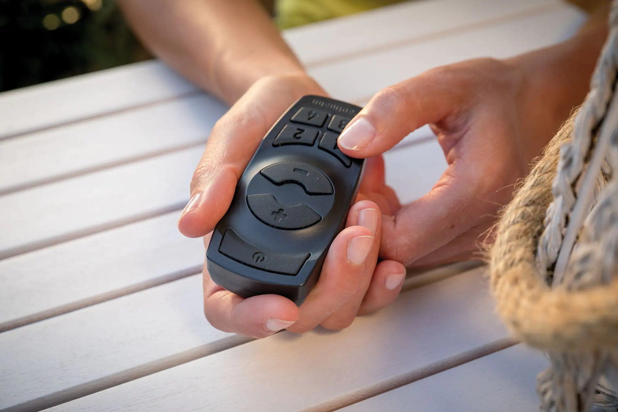 Paulmann Plug & Shine Controller Outdoor schwarz mit Fernbedienung
