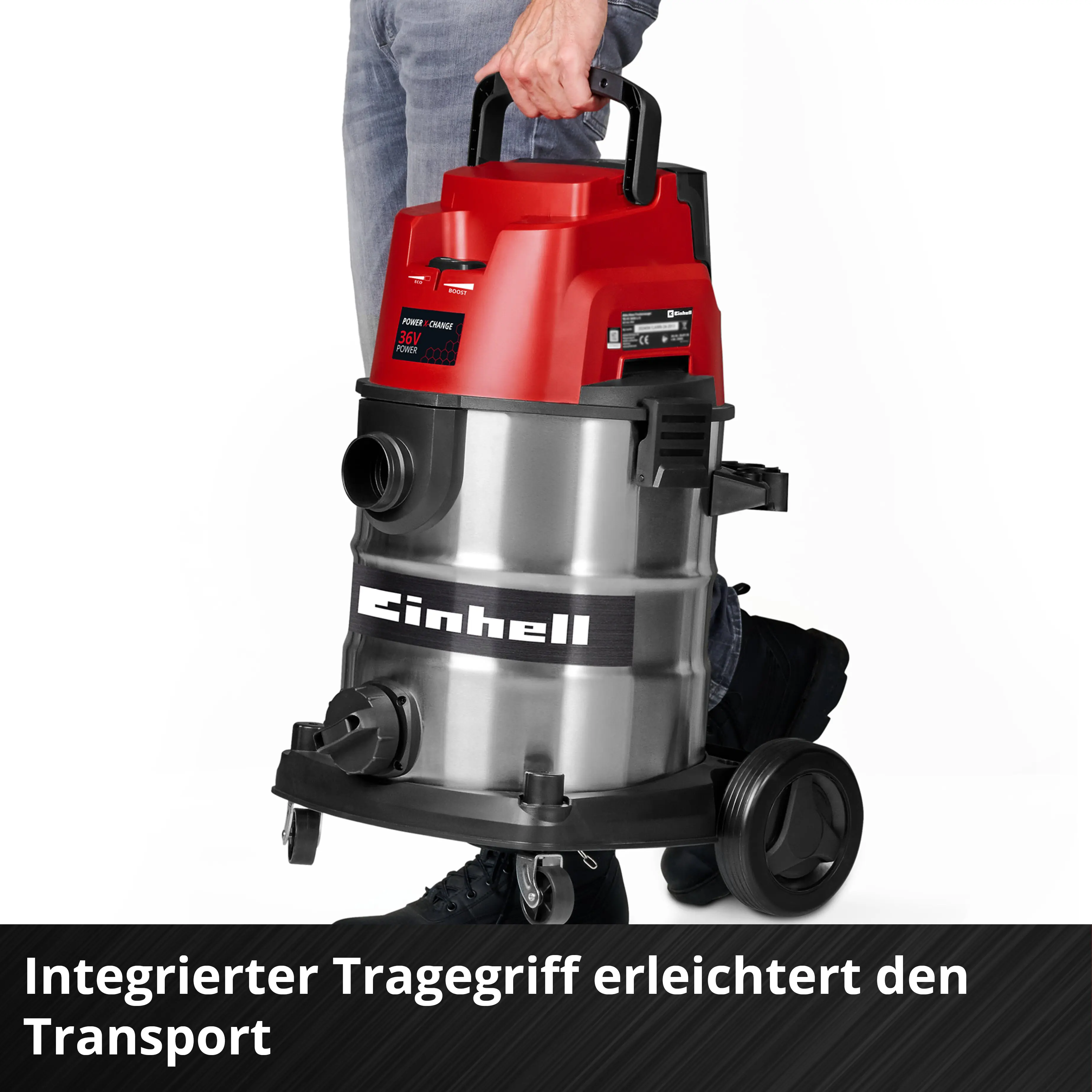 Einhell Expert Akku-Nass-Trockensauger TE-VC 36/25 Li S Solo 36 V