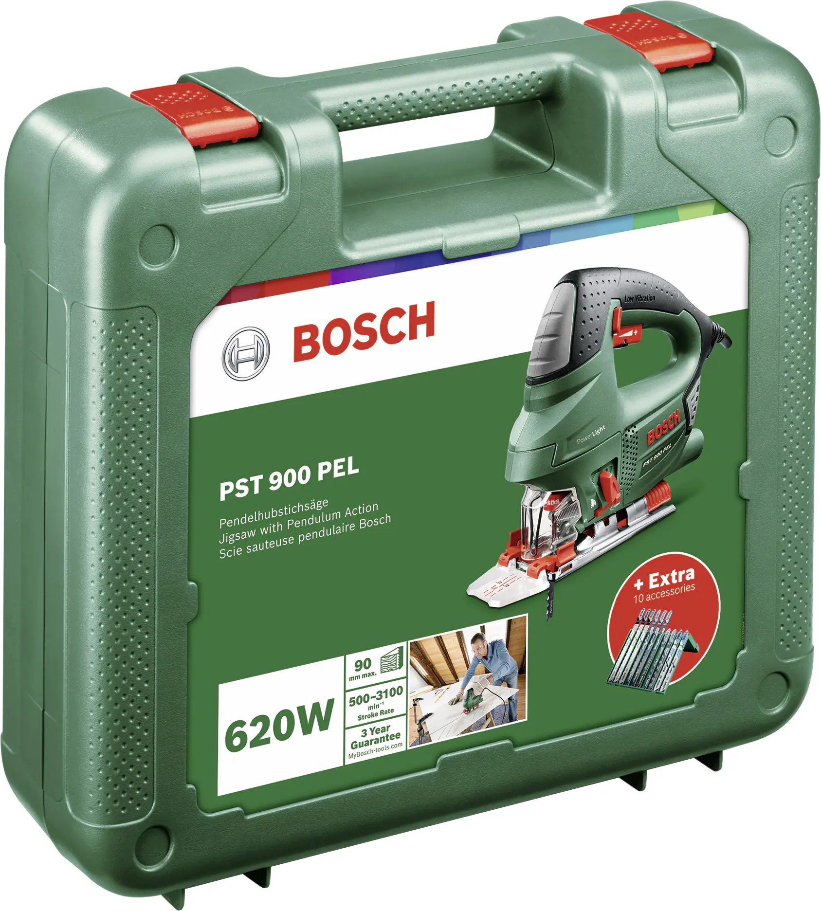 Bosch Stichsäge PST 900 PEL 620 Watt