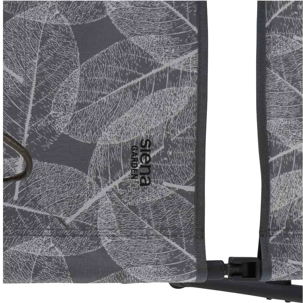 Siena Garden Fußstütze zu Campingstuhl Natura 65 x 48 x 42 cm