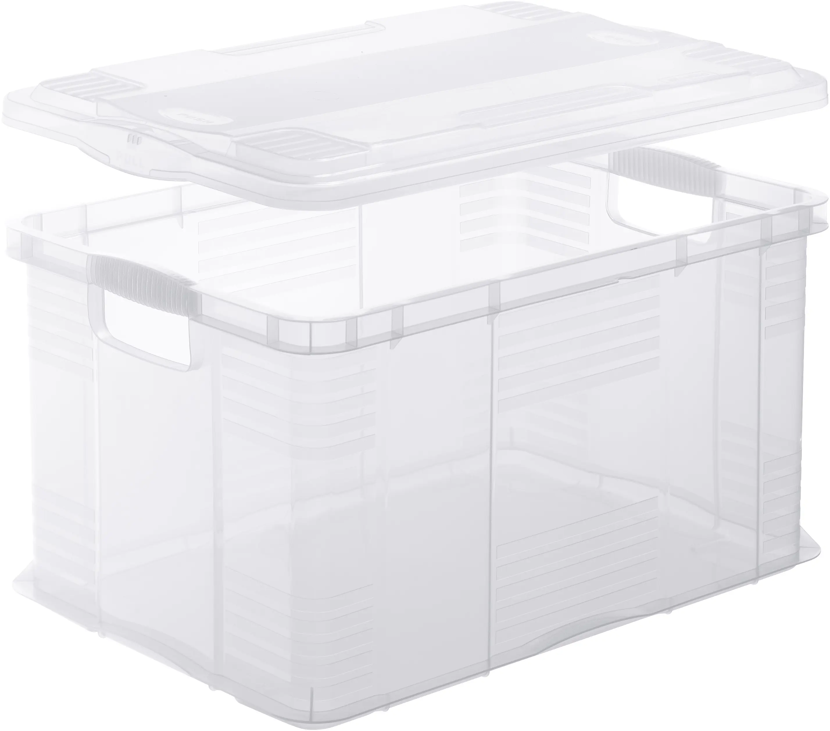 Rotho Aufbewahrungsbox Agilo 59 x 39 cm 55 L transparent