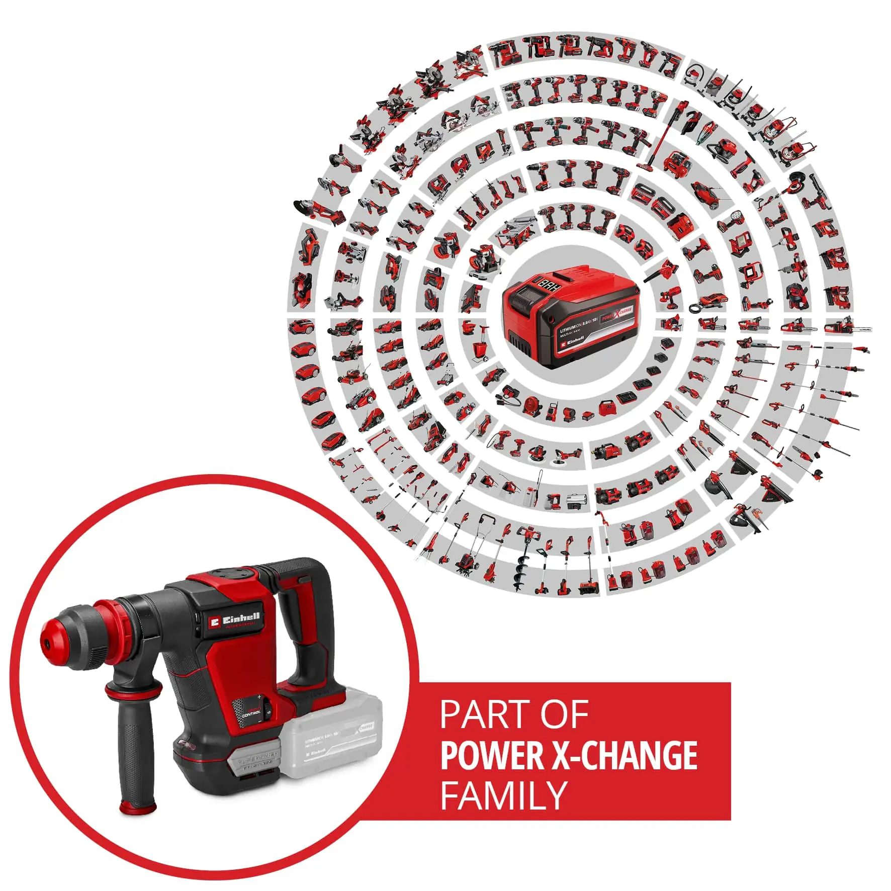 Einhell Professional Akku-Abbruchhammer TP-DH 18/4 Li BL Solo