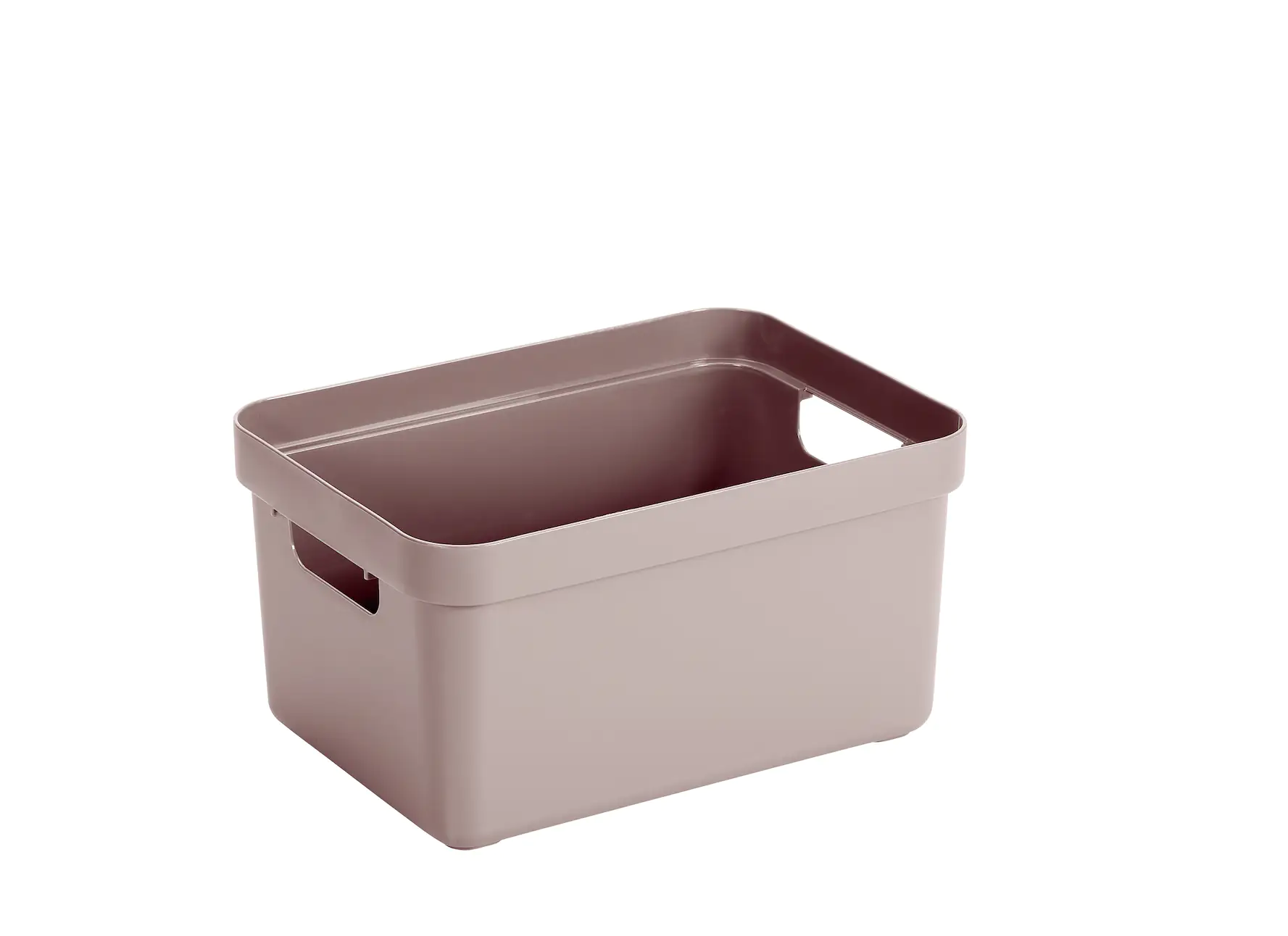 Sunware Aufbewahrungsbox Sigma Home mit Griffen 25,2 x 18 cm 5 L rosa