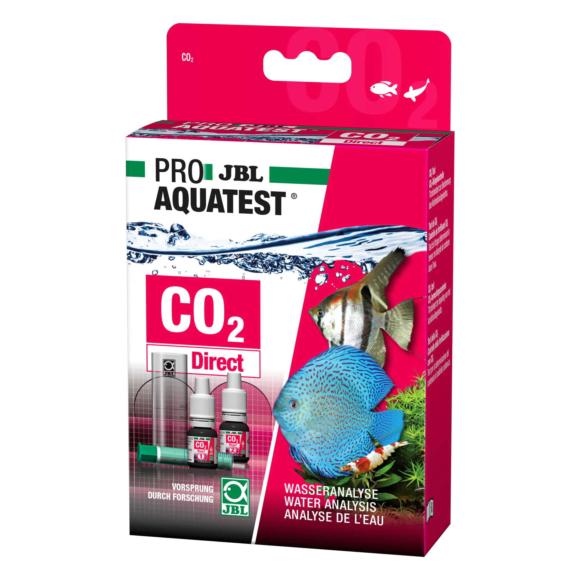 JBL PROAQUATEST CO2 Direct weiß / transparent / schwarz