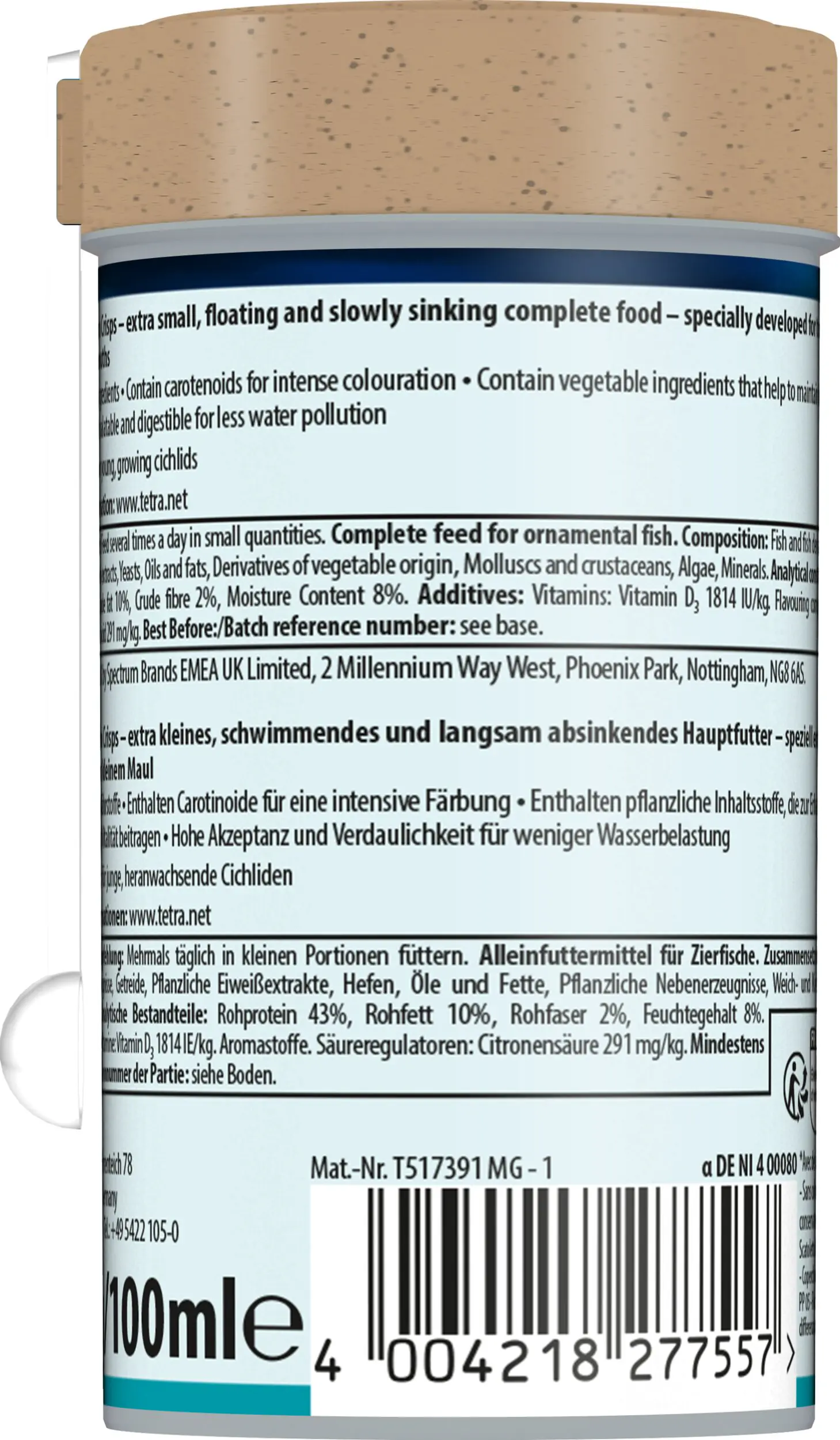 Tetra Micro Crisps 100ml