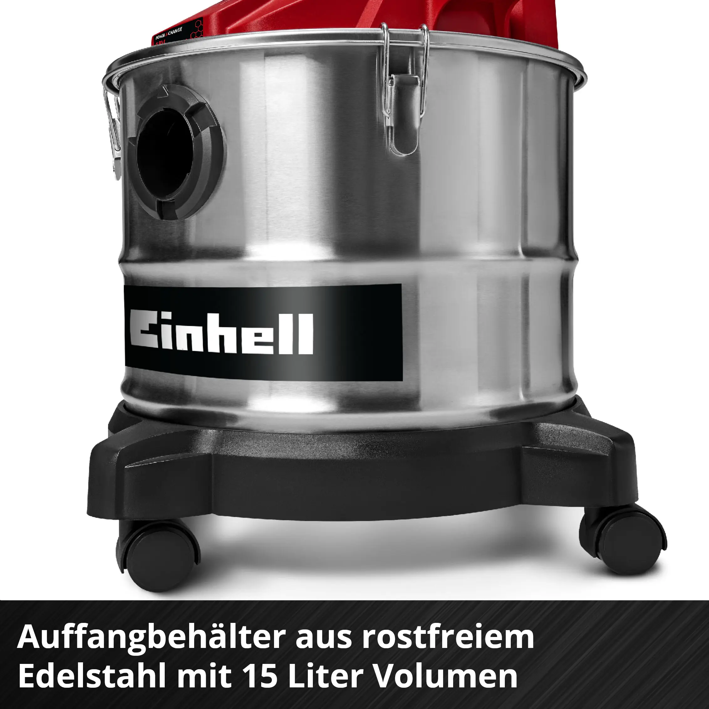 Einhell Akku-Aschesauger TE-AV 18/15 Li C Solo 18 V