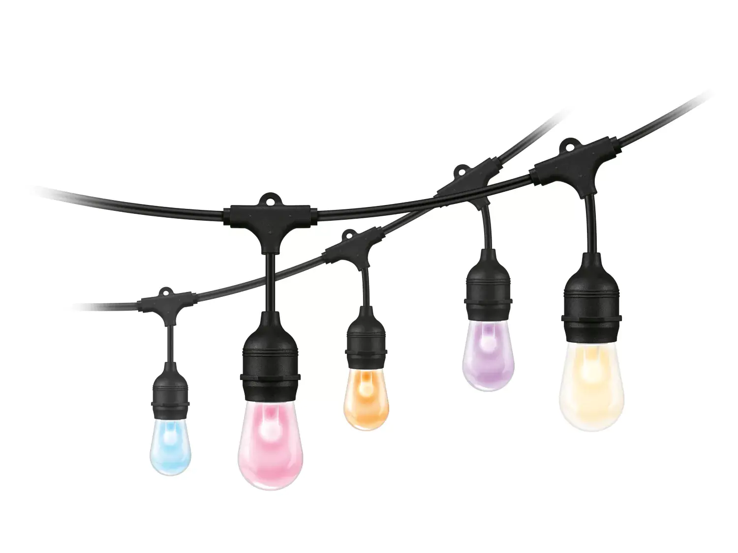 WiZ LED Lichterkette 12W 14,8m RGB