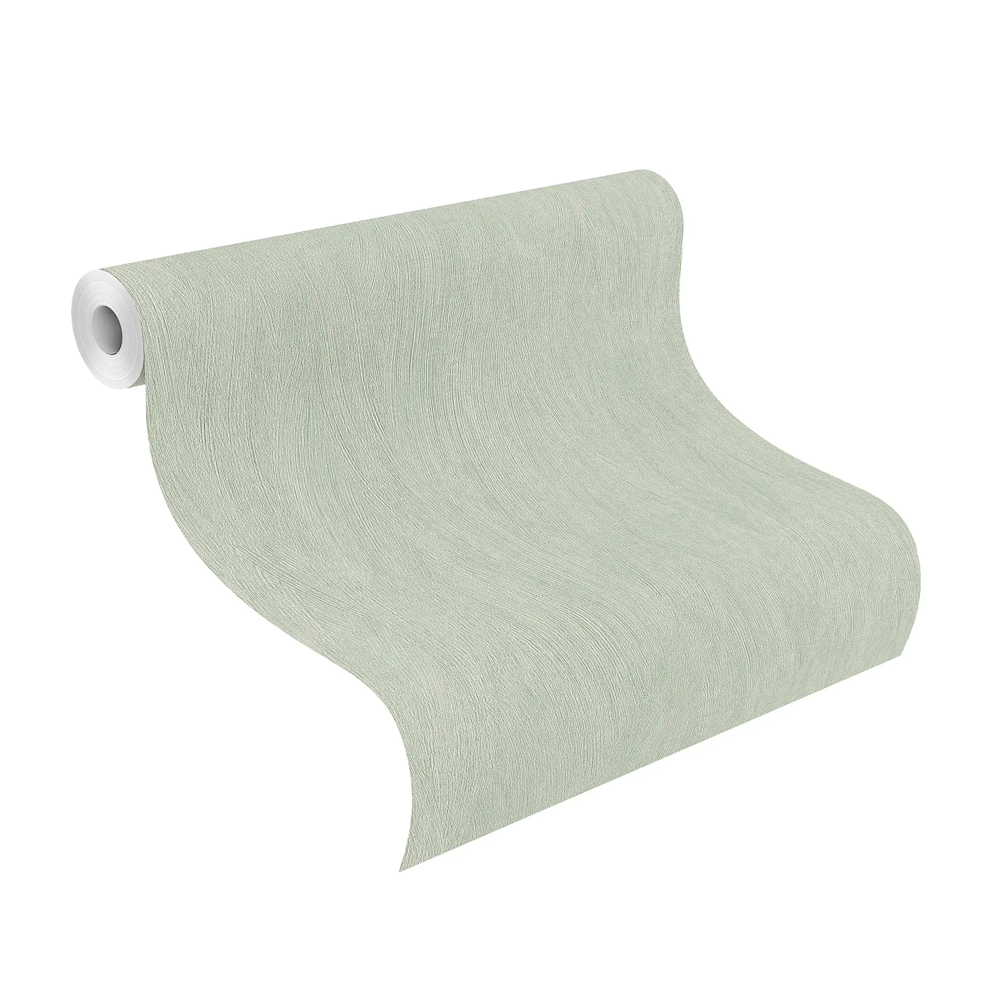 Rasch Vliestapete 540840 Rock'n Roll uni grün 10,05 x 0,53 m