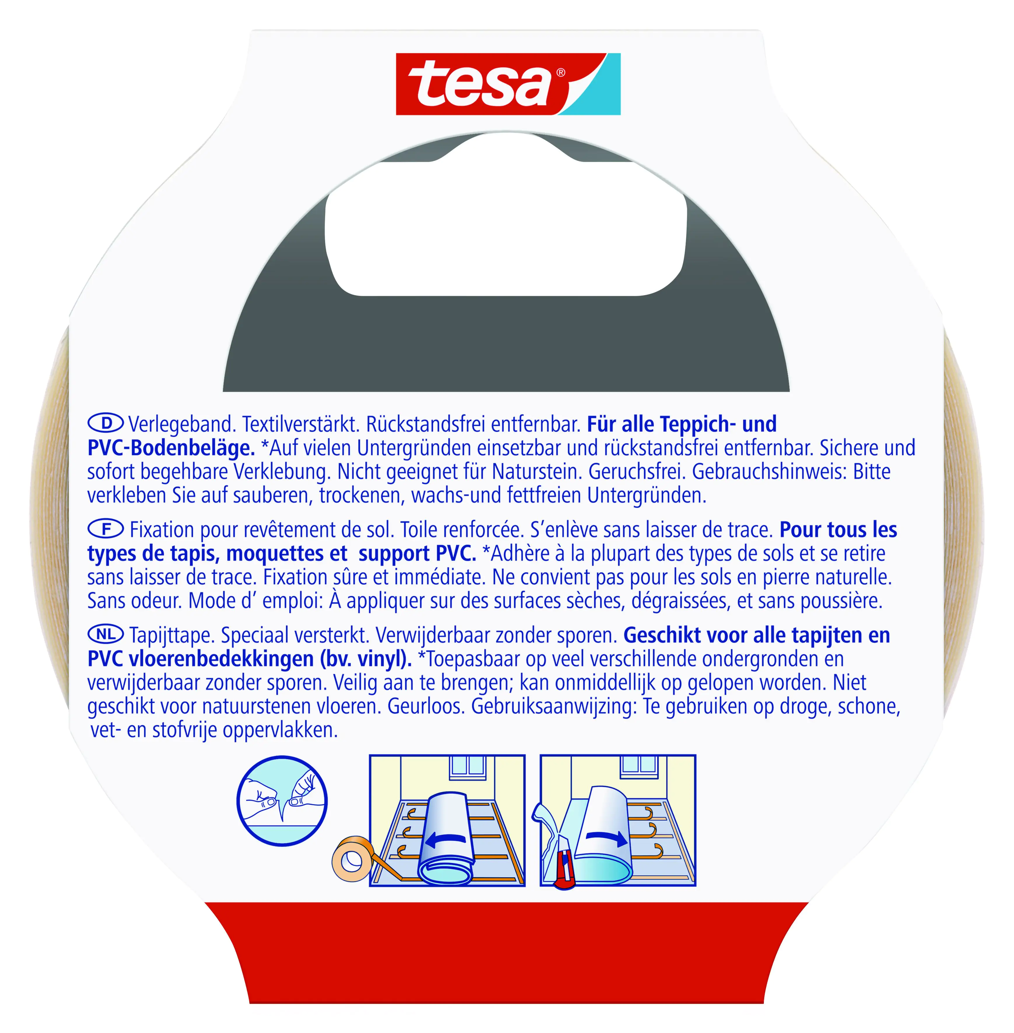 tesa Verlegeband 5 m x 50 mm