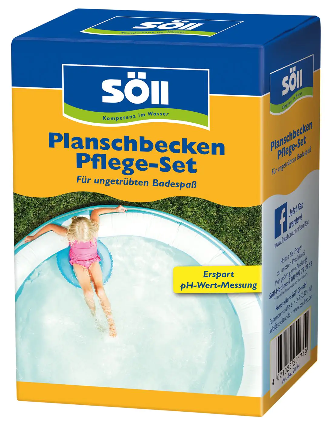 Söll Poolpflege-Set 250 ml für Planschbecken