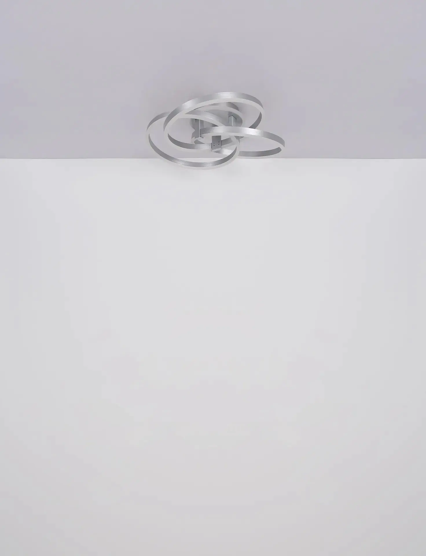 Globo LED Deckenleuchte Herwig grau