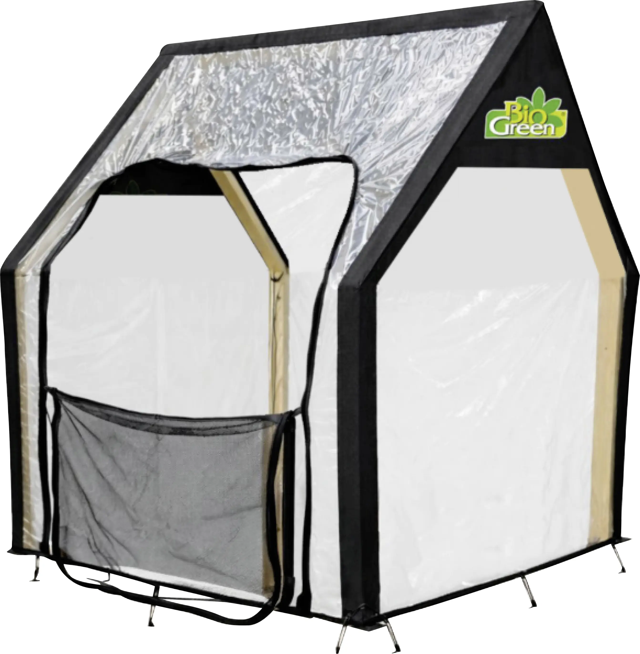BioGreen Hochbeet Gewächshaus 100 x 100 cm
