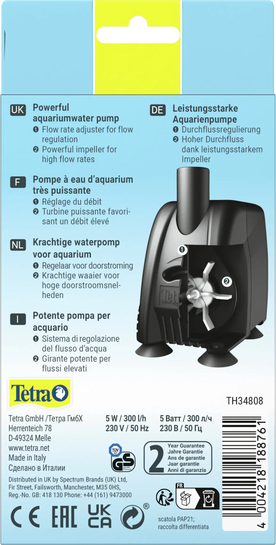 Tetra Aquariumpumpe WP 300