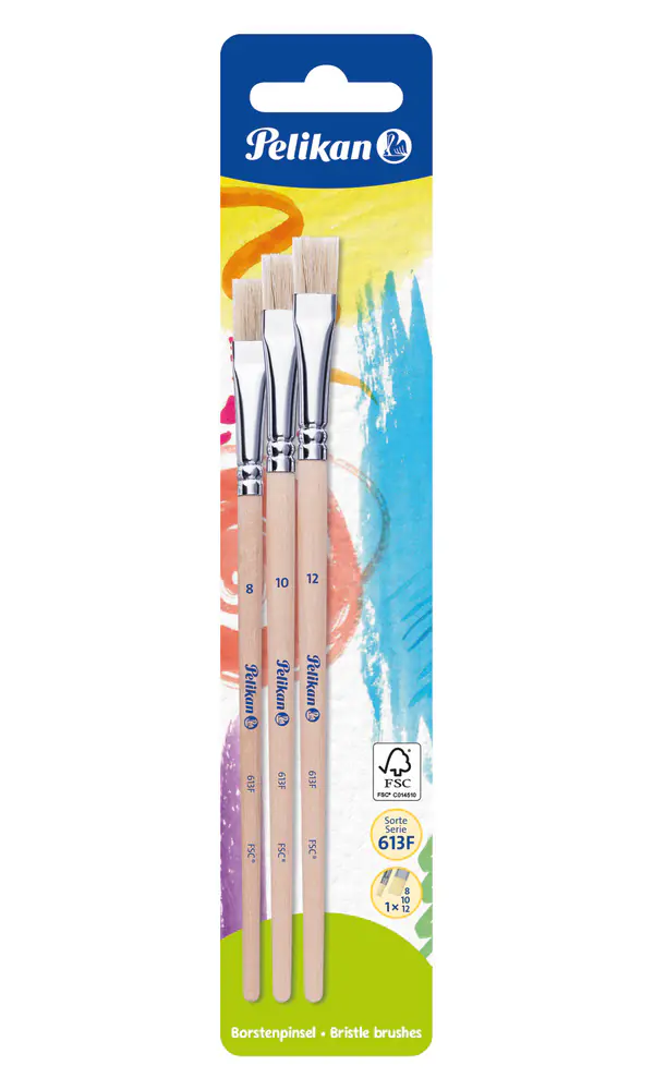 Pelikan Borstenpinsel S613F 8/10/12