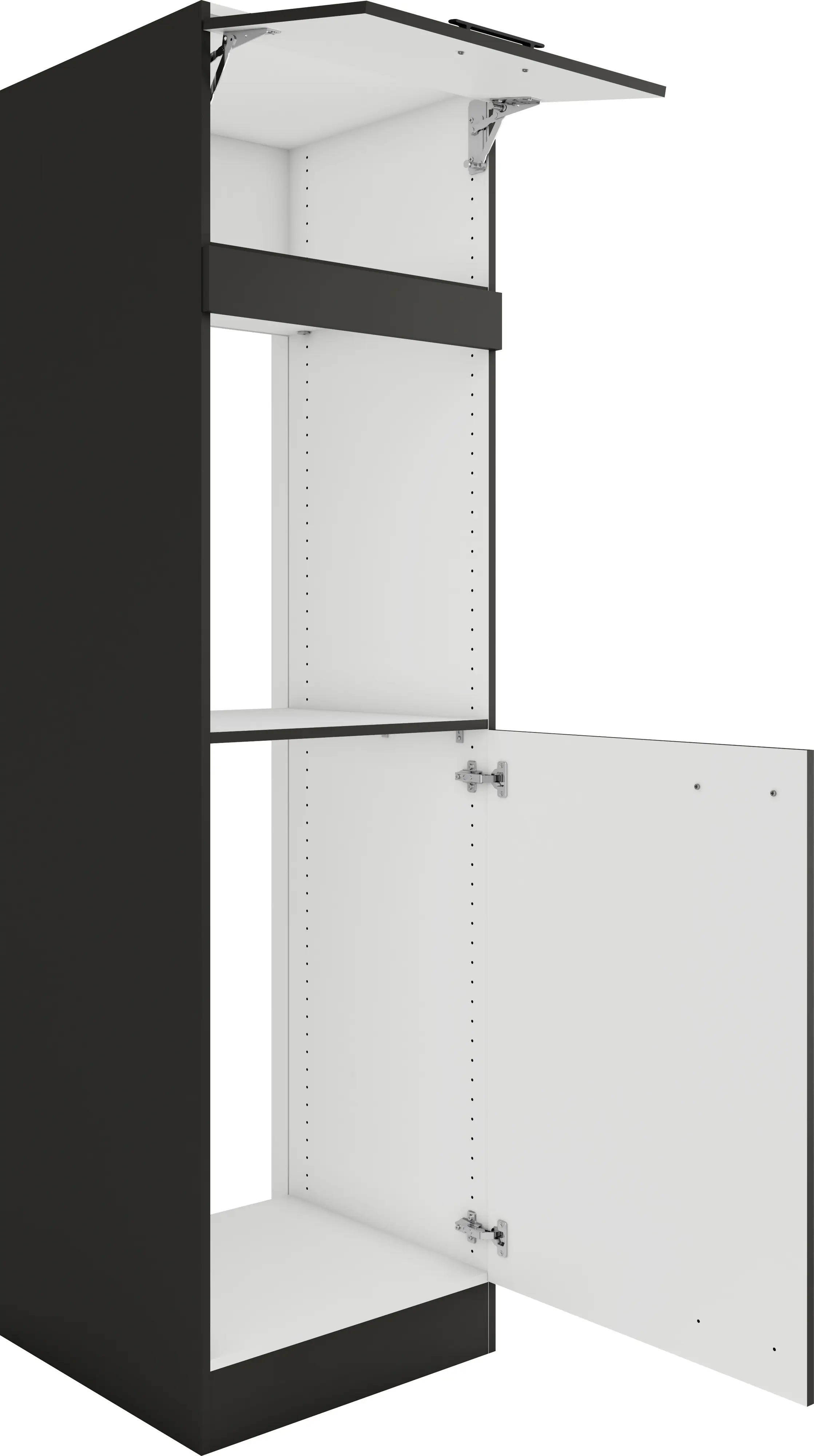 Optifit Hochschrank Madrid 420 anthrazit matt 60 cm 