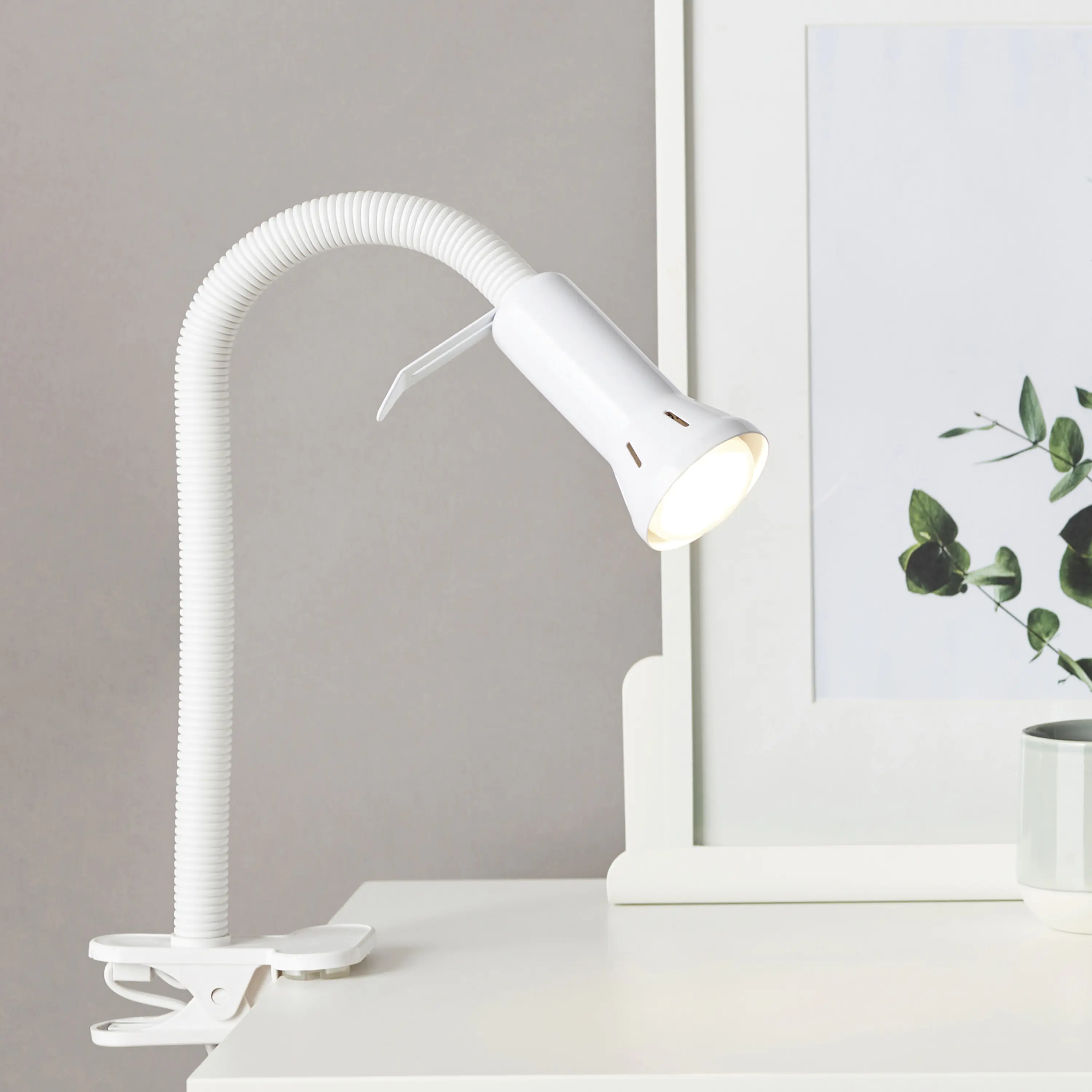 Brilliant Klemmleuchte Flex 52 x 6,2 cm E14, max. 40 W, mit Flexarm