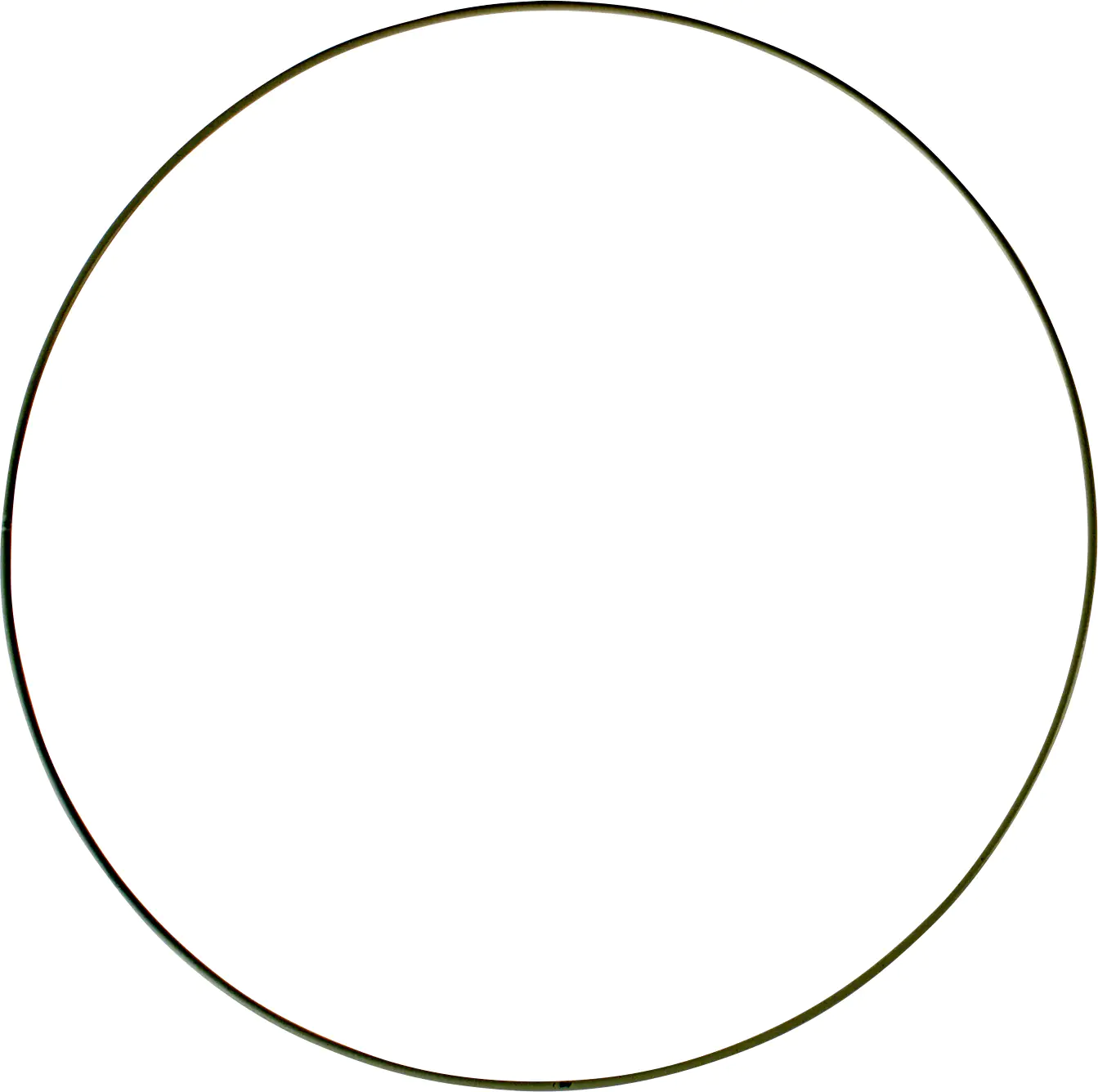 Glorex Floristenring 25 cm schwarz