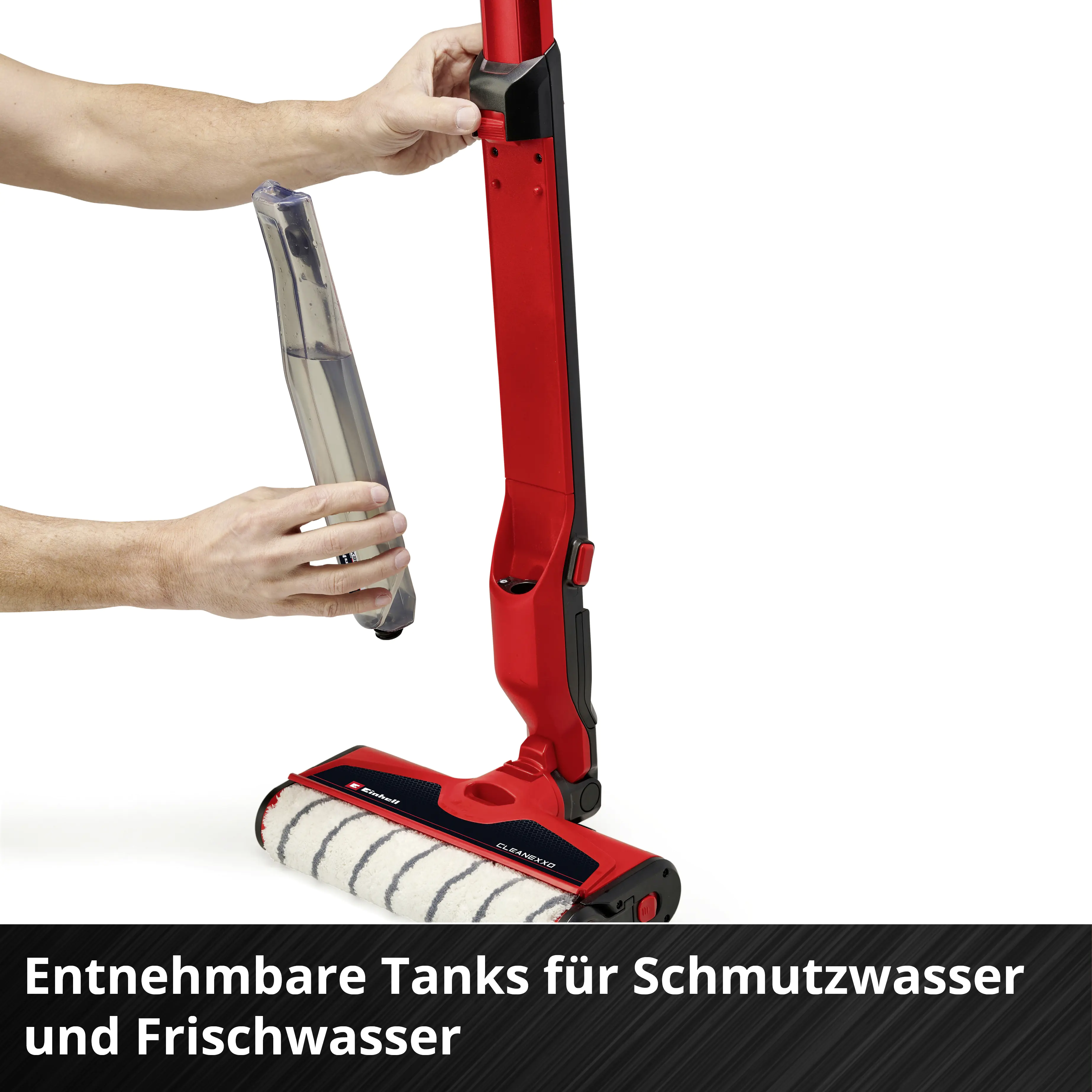 Einhell Expert Akku-Hartbodenreiniger CLEANEXXO Solo 18 V