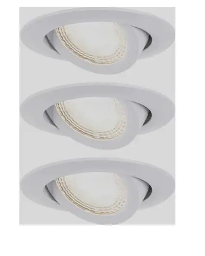 Paulmann LED-Einbauleuchte Coin Nova satin warmweiß
