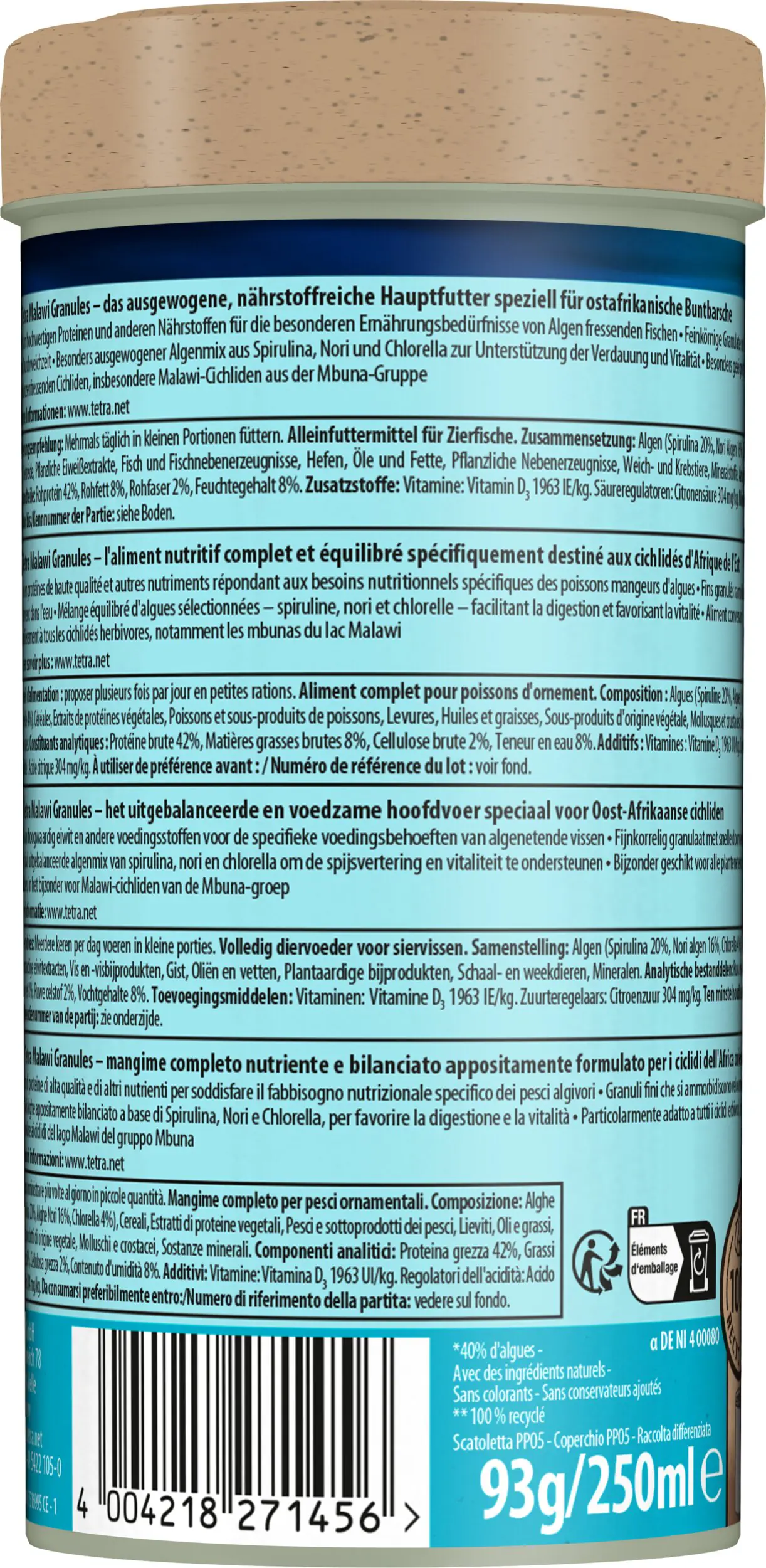 Tetra Malawi Granules 250 ml