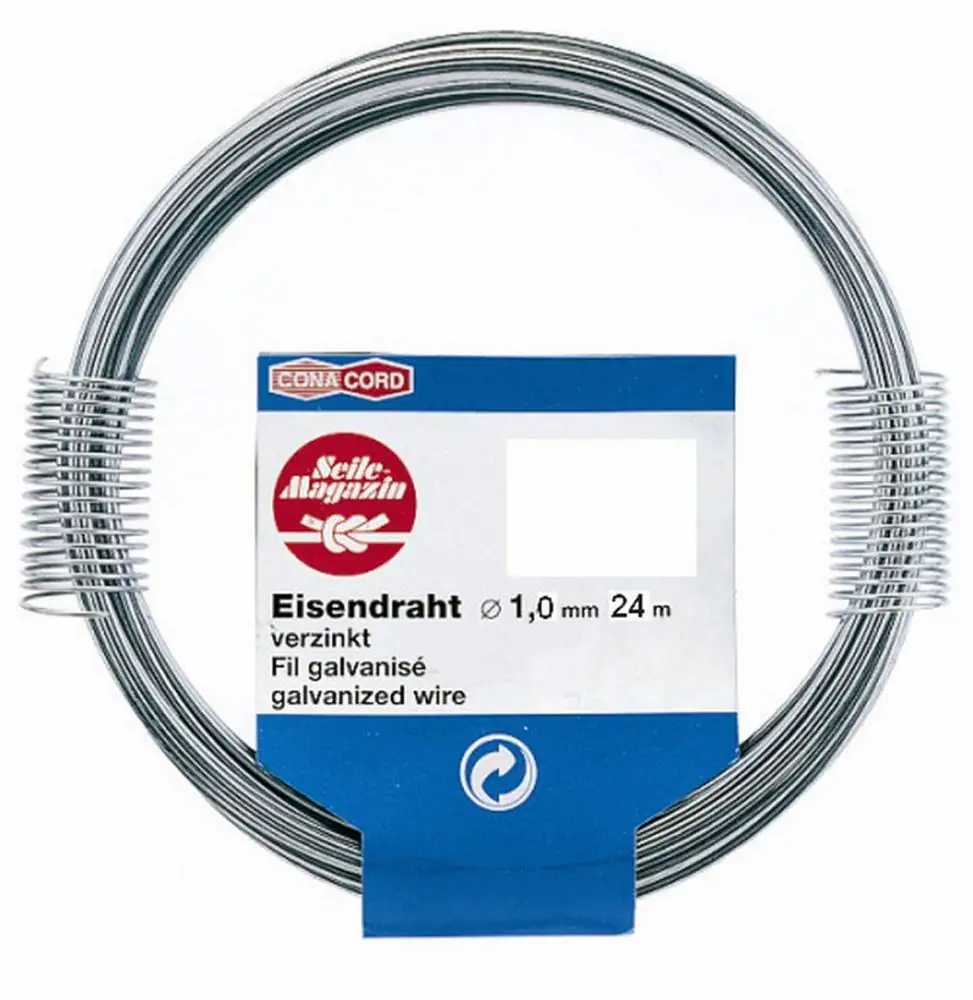 Conacord Eisendraht Ø 1,0 mm x 24 m