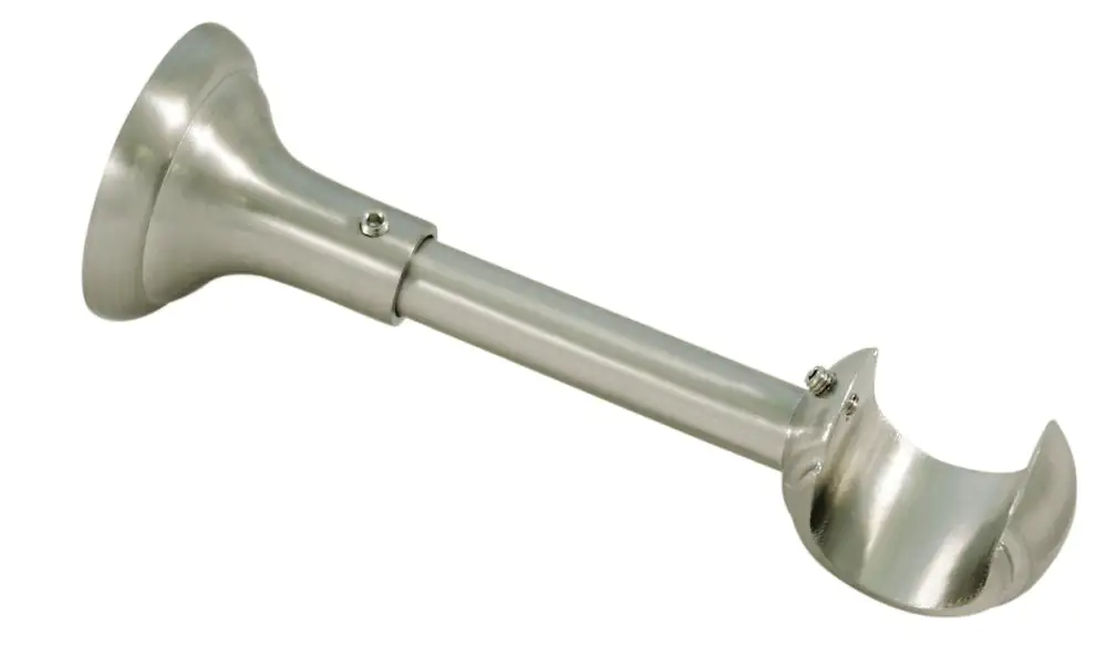 Gardinia Träger Winsor offen edelstahl-optik, Ø 25 mm