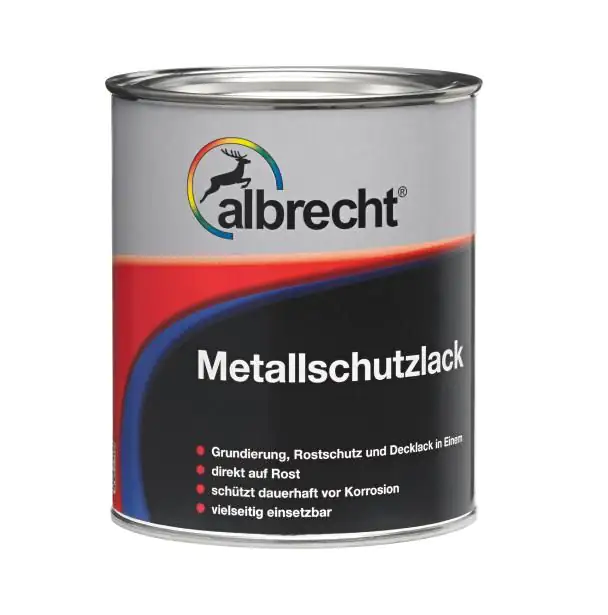 Albrecht Metallschutzlack 375 ml weiß
