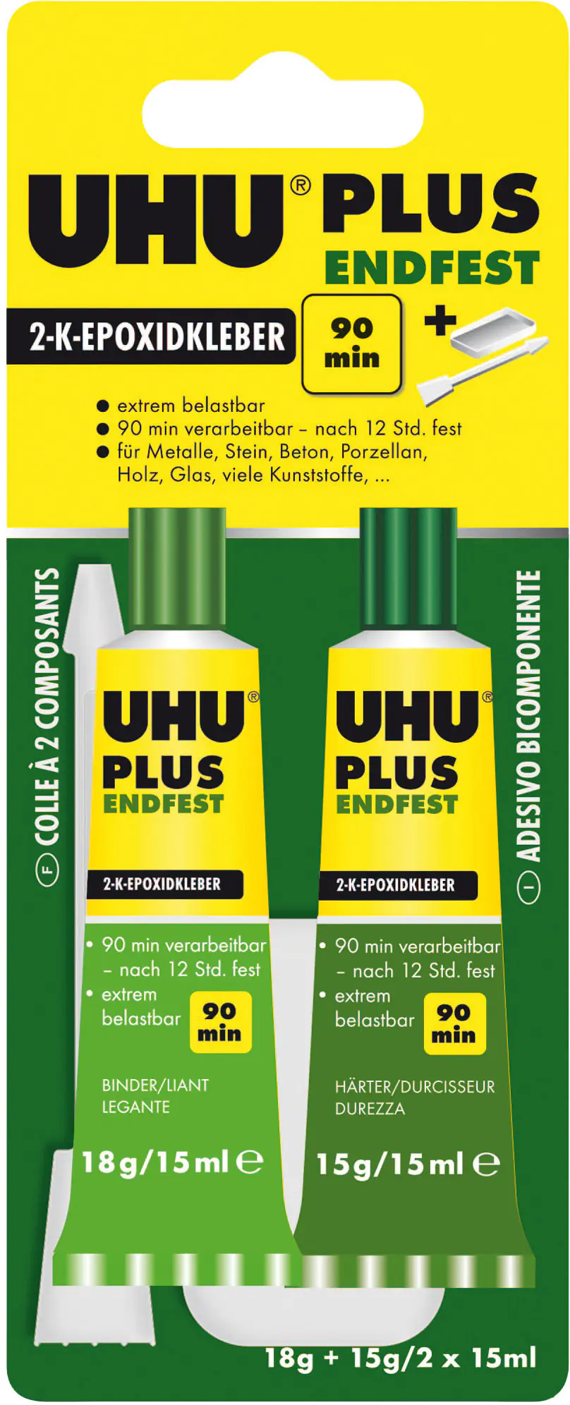 UHU plus endfest 90 min 33 g