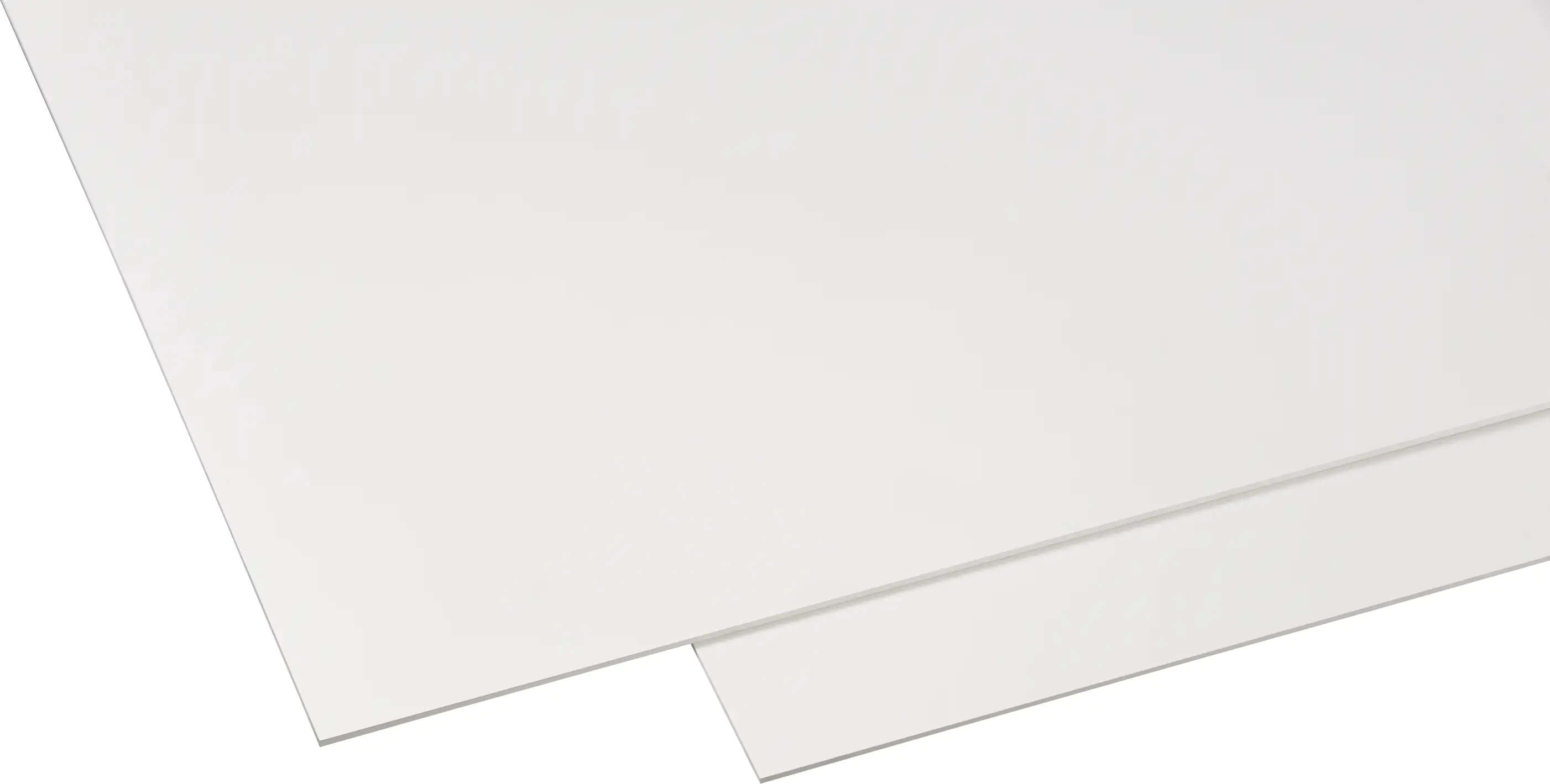 Gutta Hartschaumplatte 25 x 50 cm, 3 mm, weiß