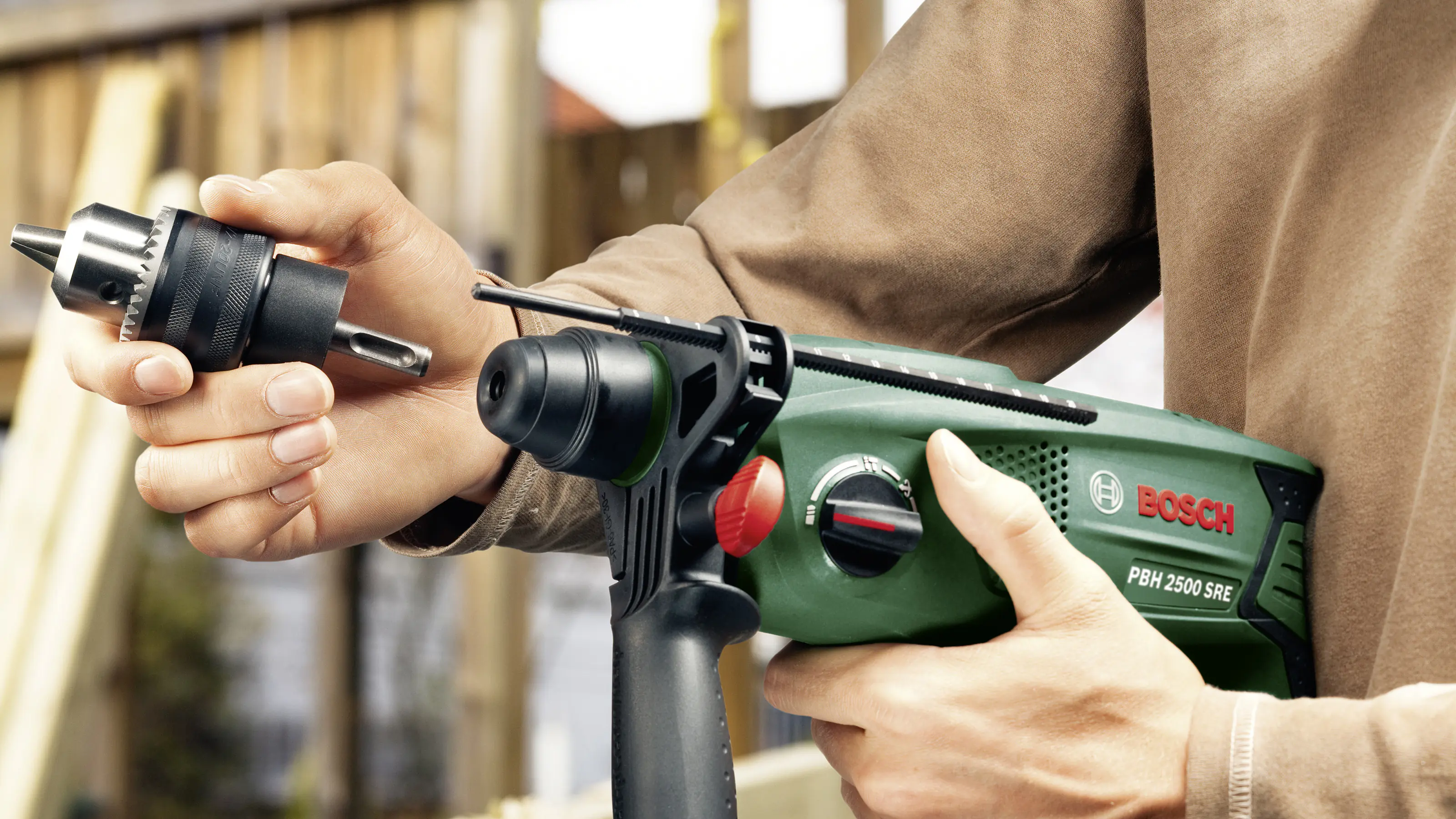 Bosch Bohrhammer PBH 2500 SRE 600 W