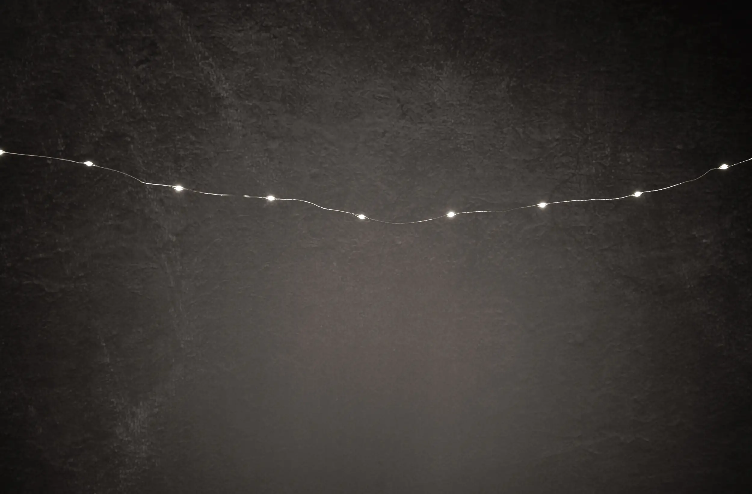 TrendLine LED-Lichterkette Mini Außen 3,9 m warmweiß mit Timer, 8 Lichteffekten