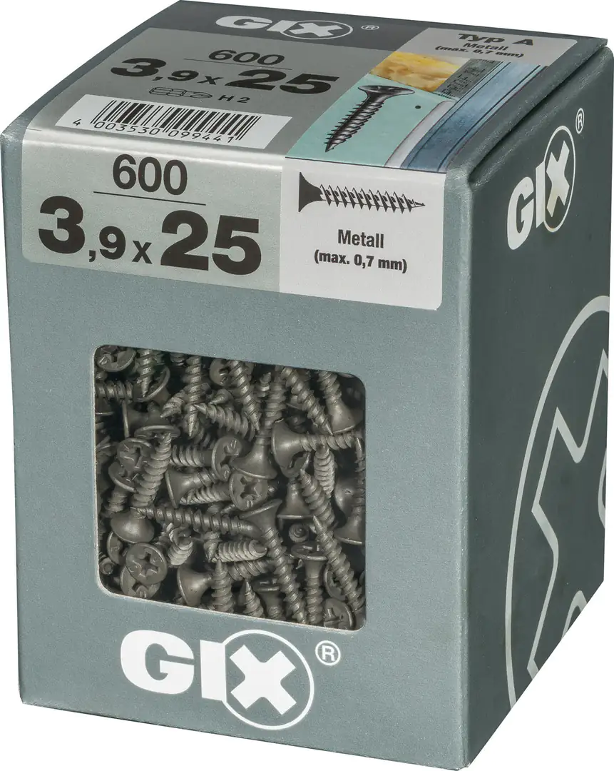 Spax Schnellbauschrauben 3.9 x 25 mm PH 2 Feingewinde - 600 Stk.