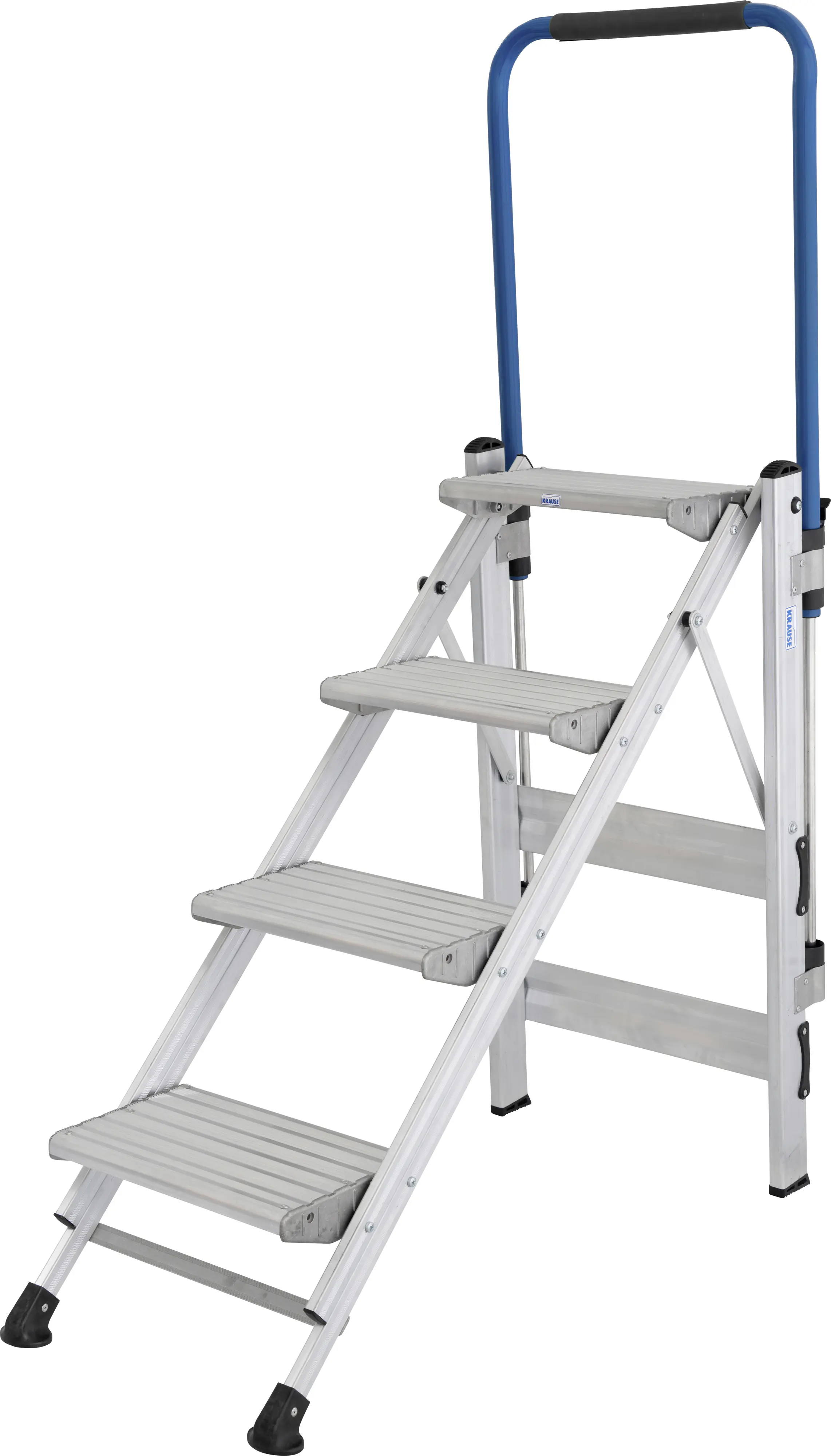 Krause Klapptreppe Stabilo 4 Stufen 95 cm mit Bügel