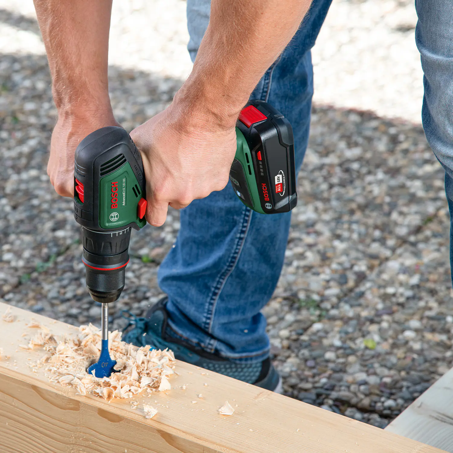 Bosch Akku-Bohrschrauber AdvancedDrill 18V-80 QuickSnap Solo