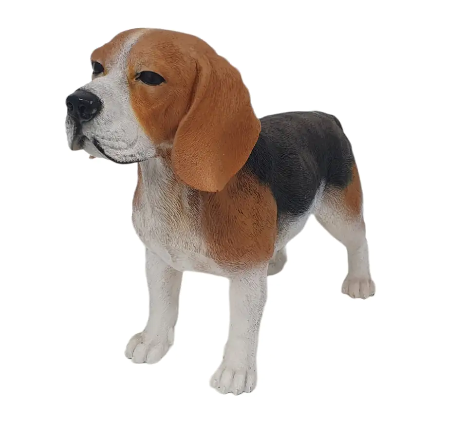 Dekofigur Beagle stehend 38 x 55 x 18cm