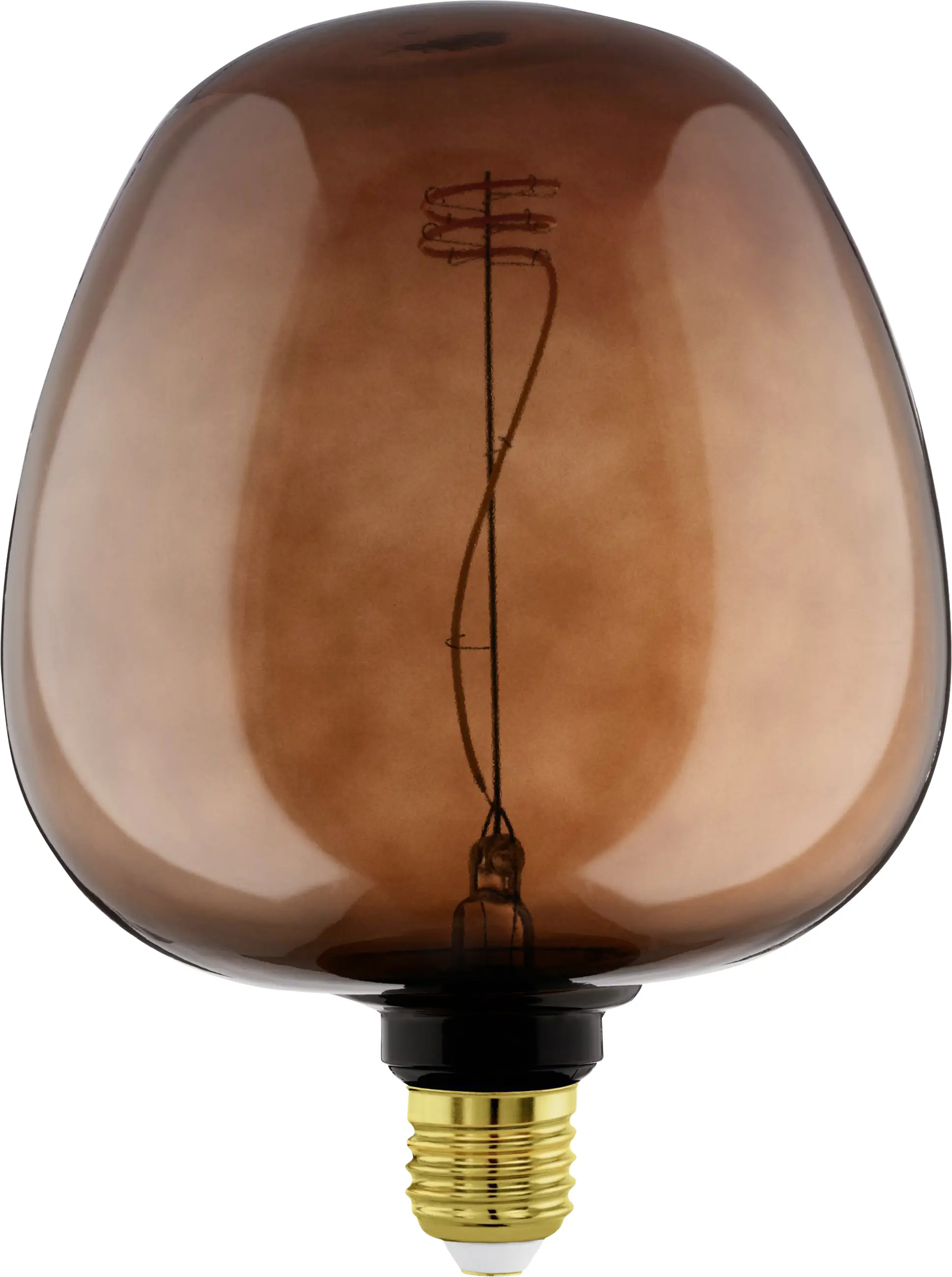 Eglo LED Leuchtmittel E27-LED-G190 E27, 4W, 40 lm, 2000K, warmweiß, cognac