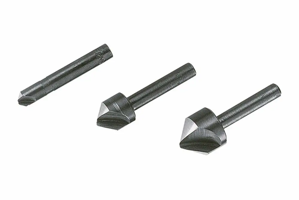 Wolfcraft Senker-Set Ø 6, 12, 16 mm Rundschaft