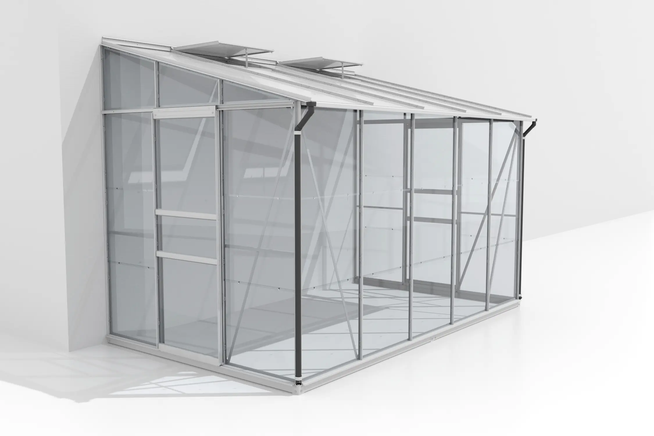 Vitavia Gewächshaus Osiris 6500 190 x 317 cm 3 mm ESG