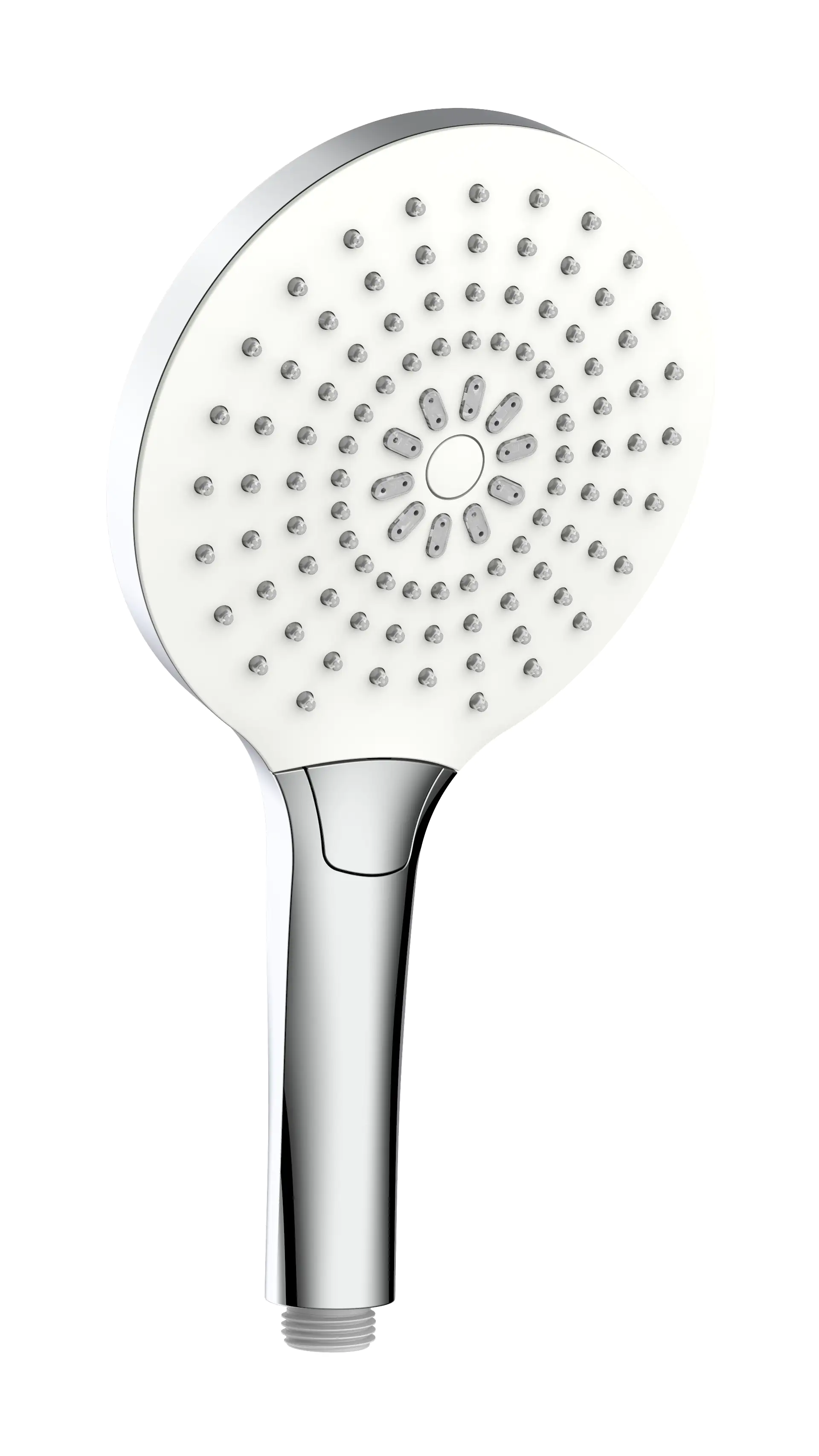 Primaster Handbrause 3 Strahlarten Water Power chrom-weiß mit Wasserspareinsatz