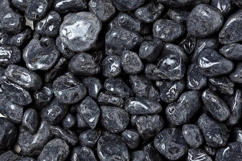 Kies Nero Ebano 40 - 60 mm schwarz 25 kg