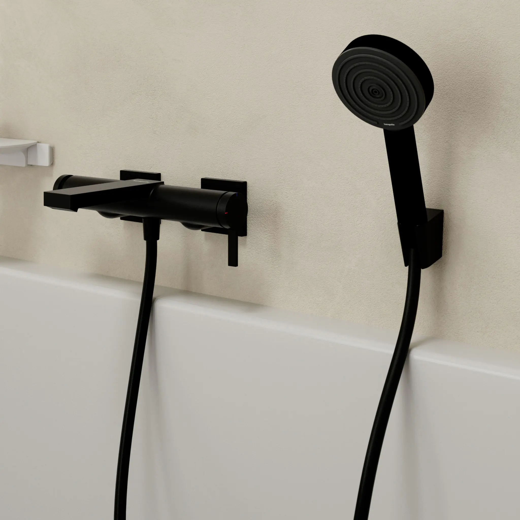Hansgrohe Brauseschlauch Isiflex 1,6 m mattschwarz